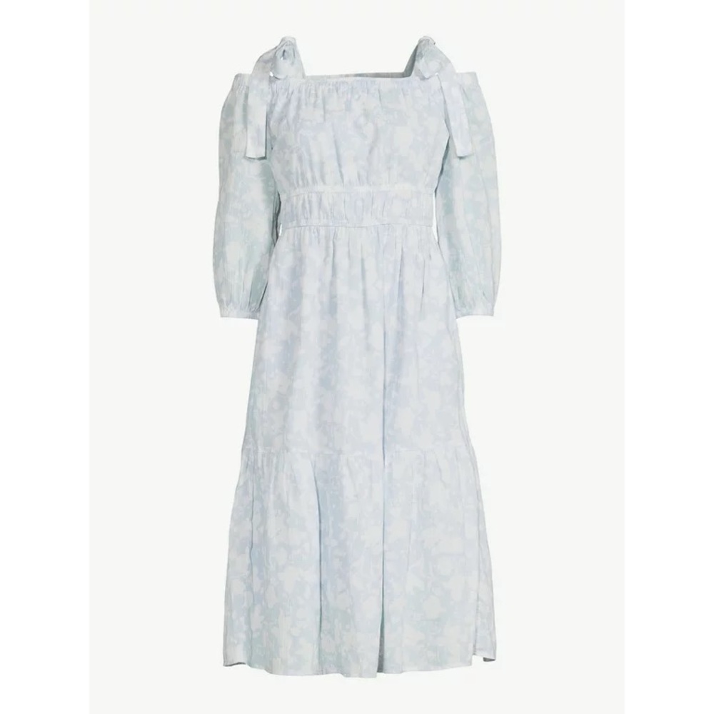 Free Assembly Blue Dress - Picture 3 of 10